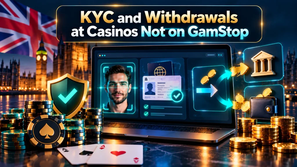 Casino KYC identity verification and withdrawal process with secure payment options