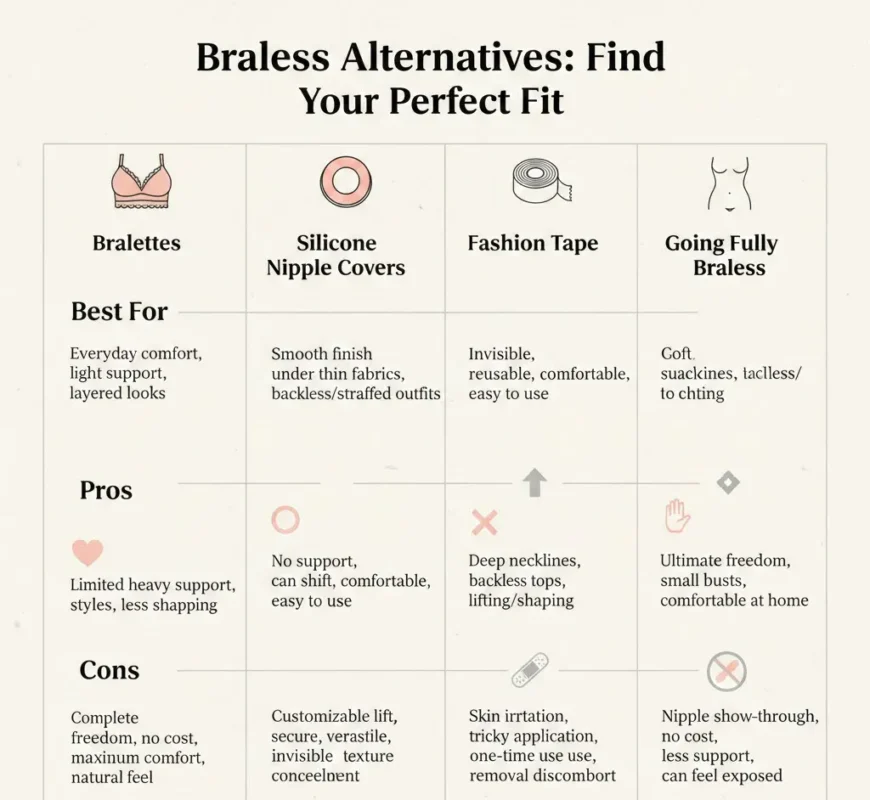 Braless Alternatives
