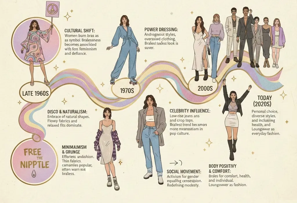 Evolution of Going Braless