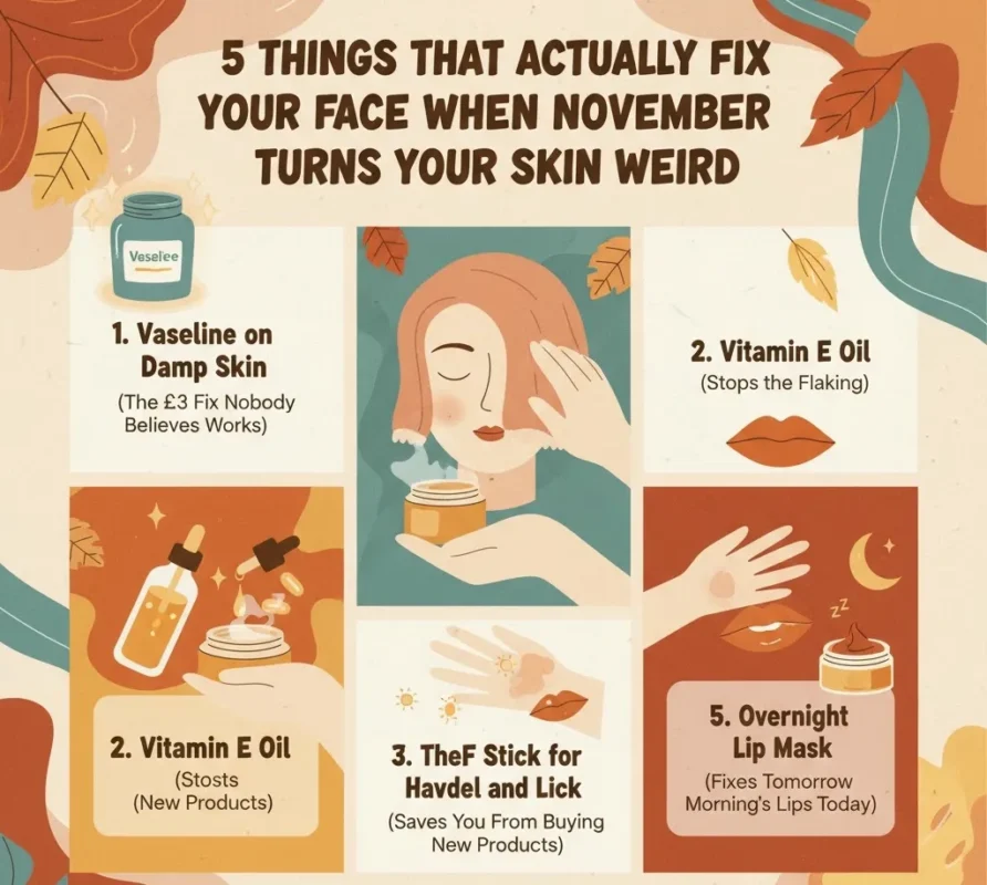 5 Things That Actually Fix Your Face When November Turns Your Skin Weird