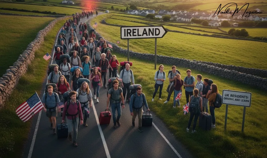 Americans moving to Ireland