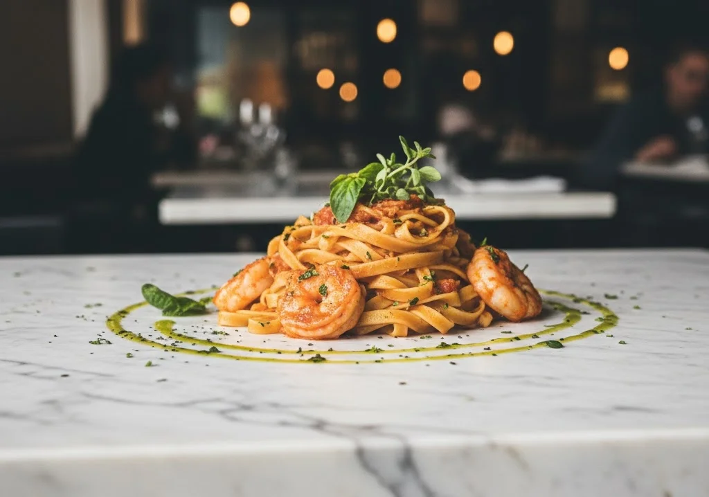 marble restaurant table