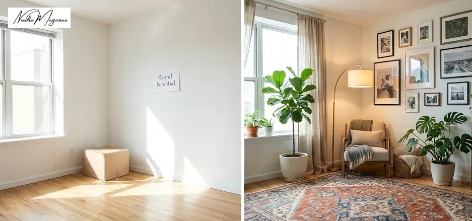 Rental apartment decorating