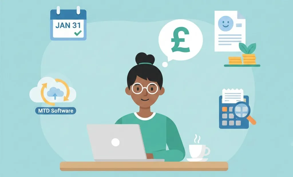 first business tax return UK