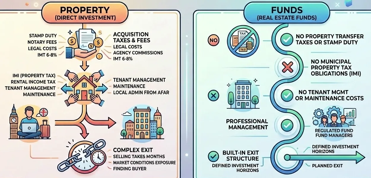 Funds vs Property