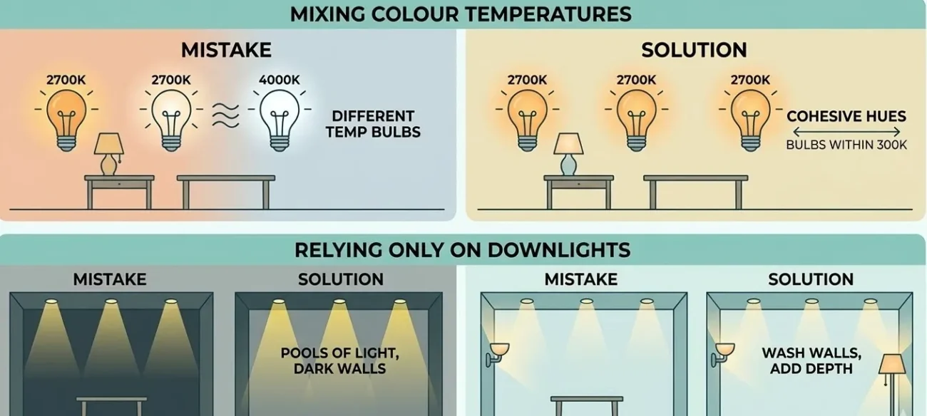 Things That Quietly Wreck a Room's Lighting