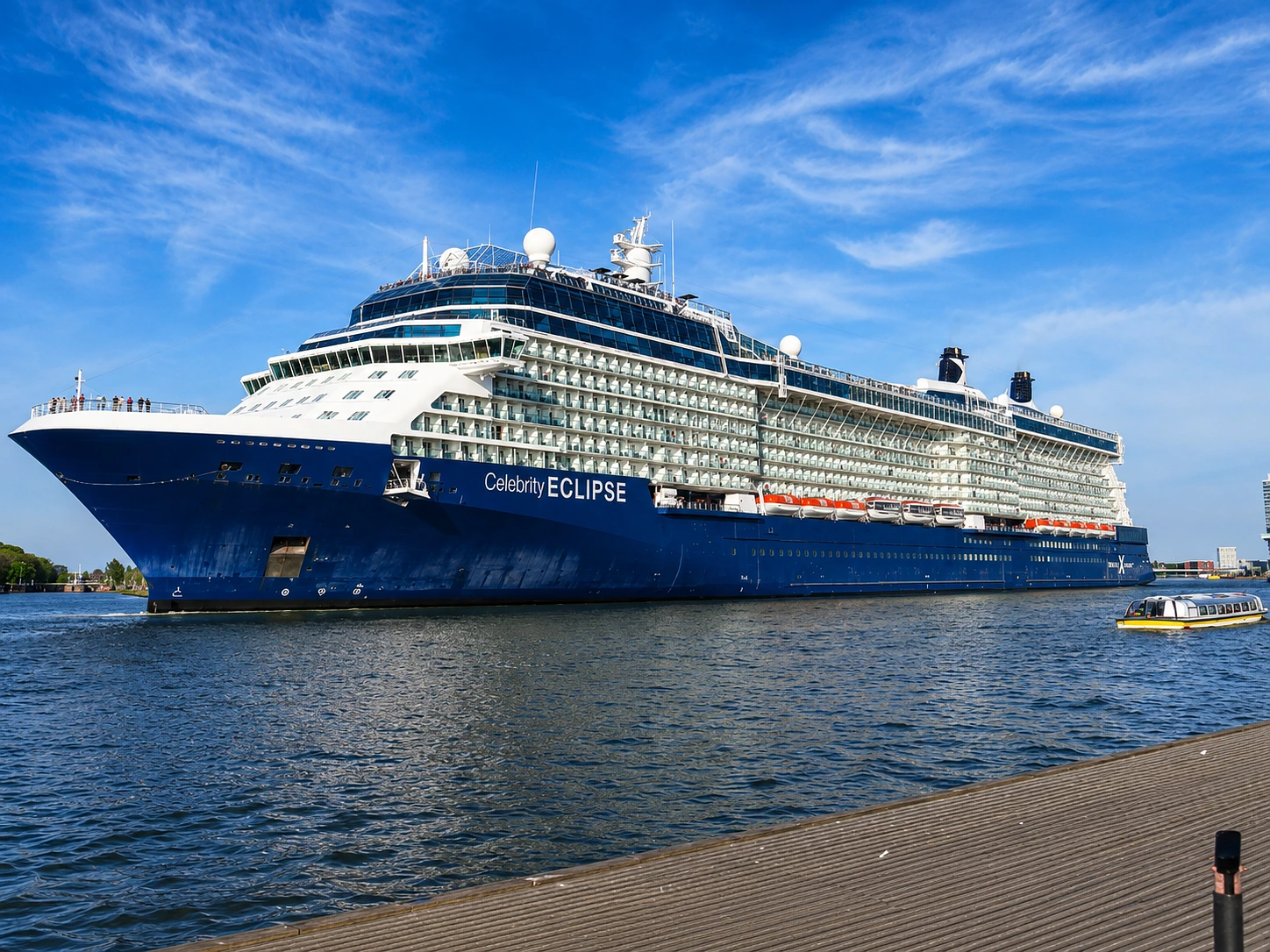 Arriving in Amsterdam by Water