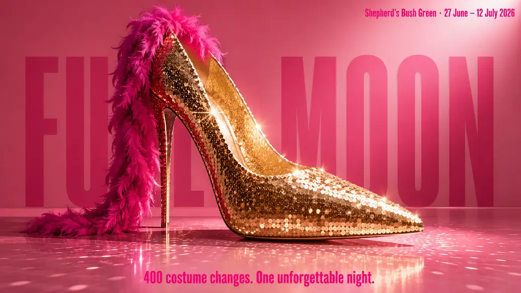 The Lady Boys Of Bangkok bring their brand-new show Full Moon to Shepherd's Bush Green