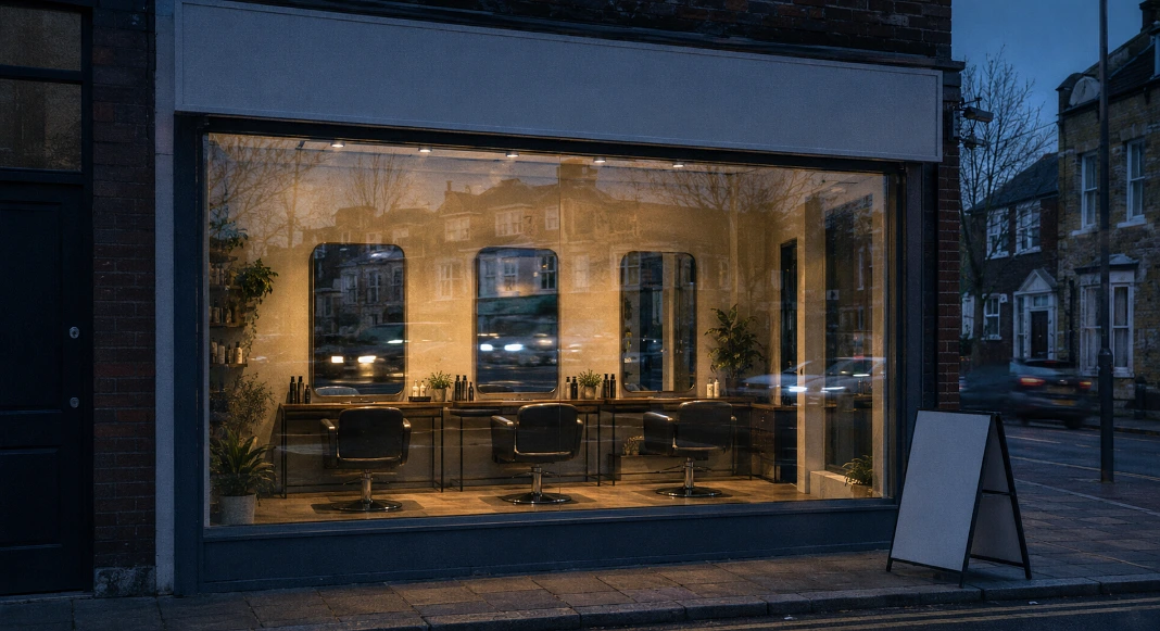 A salon with no face on it earns a noticeably weaker kind of loyalty than a person clients already trust