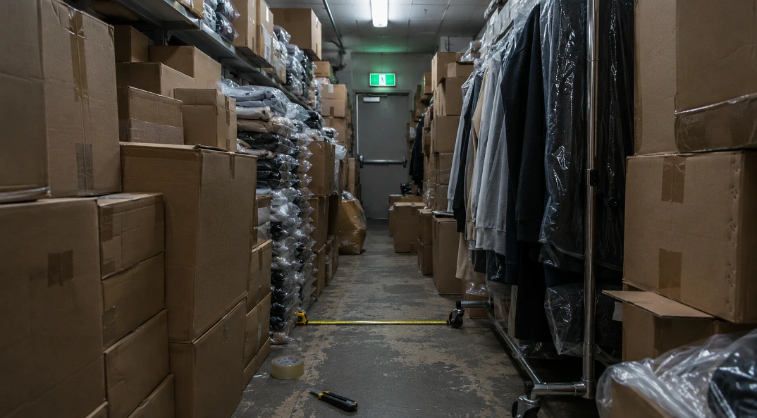 blocked fire exits in retail