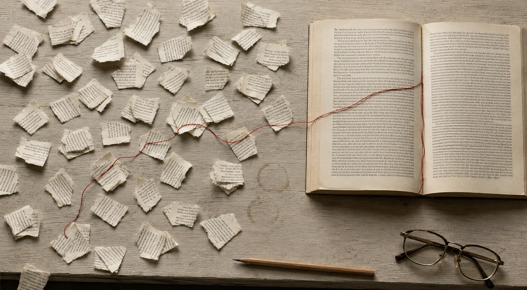 A feed hands you conclusions with the working out missing. A book makes you hold two hundred pages of it at once, which is the whole training effect