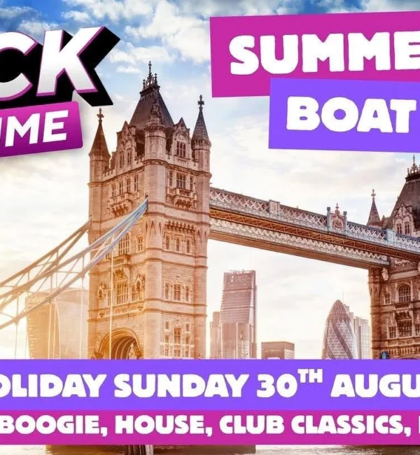 back in time summer boat party
