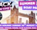 back in time summer boat party