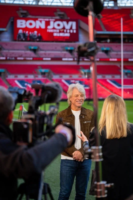 Bon Jovi forever tour at wembley stadium