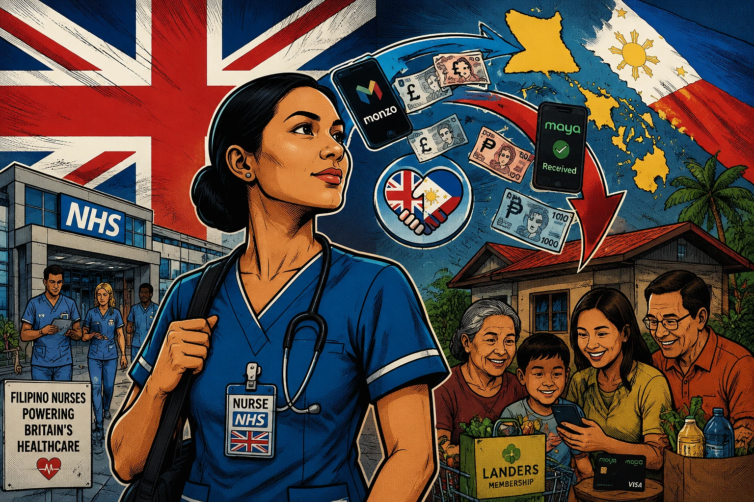 Filipino nurses in Britain