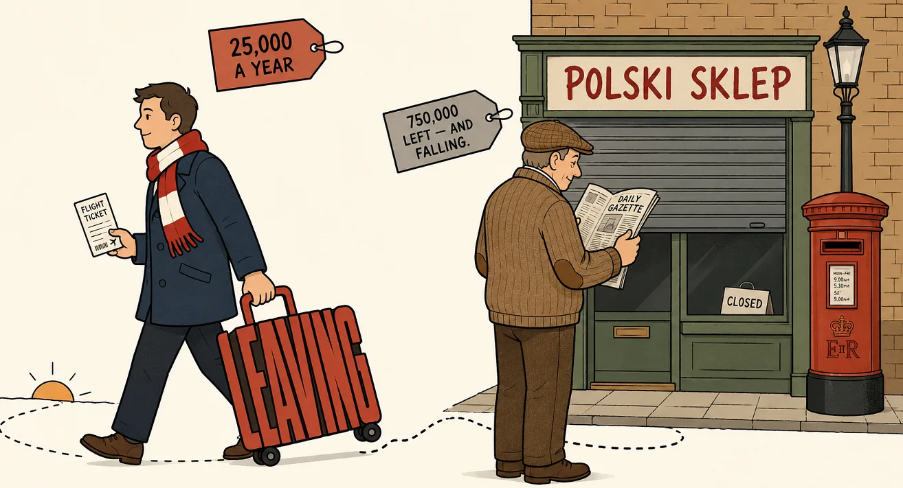 Poles Are Going Home, and Britain Has Barely Noticed Its Biggest Migration