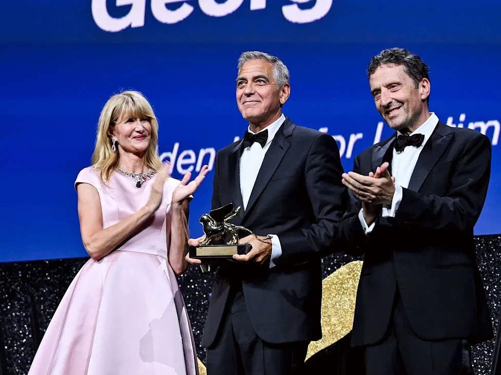 Clooney Took the Golden Lion and Then Took Aim