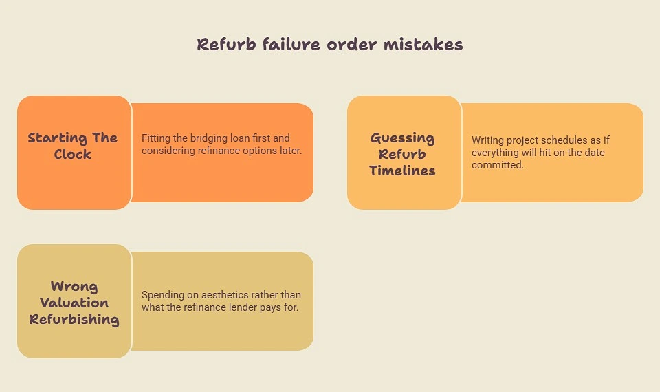Refurb failure order mistakes