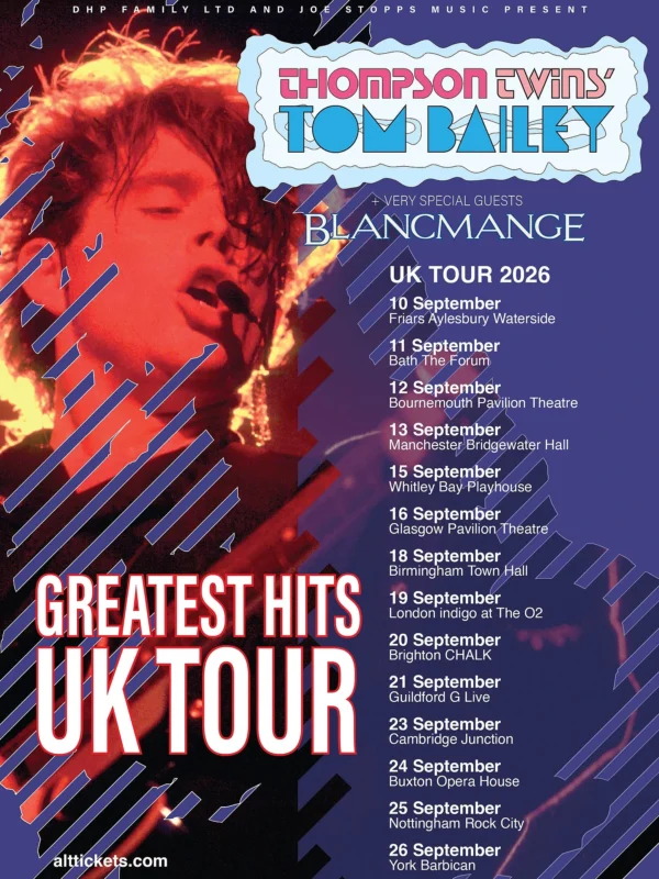Tom Bailey in York Barbican