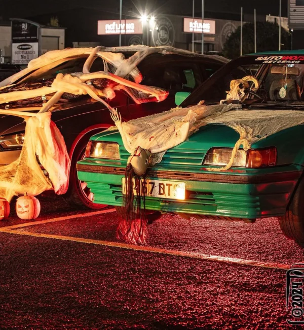 Glasgow Car Scene Halloween meet