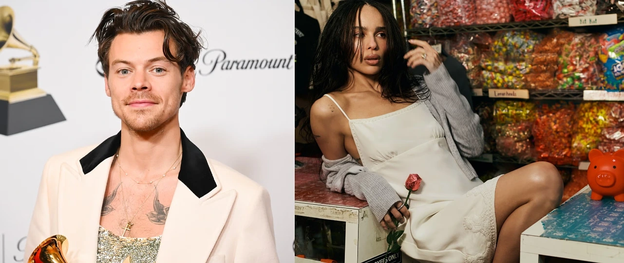 Harry Styles and Zoë Kravitz